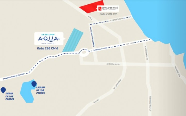 LOTES EN BARRIO PRIVADO DEVELOPER AQUA