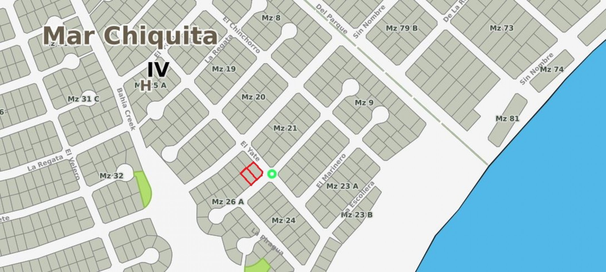 Dos Lotes en bloque. La Caleta