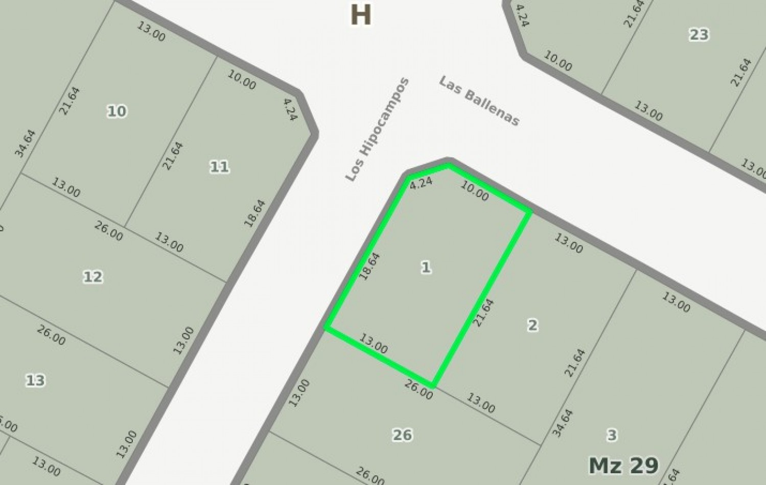 LOTE EN BARRANCA DE LOS LOBOS A 2 CUADRAS DE LA COSTA