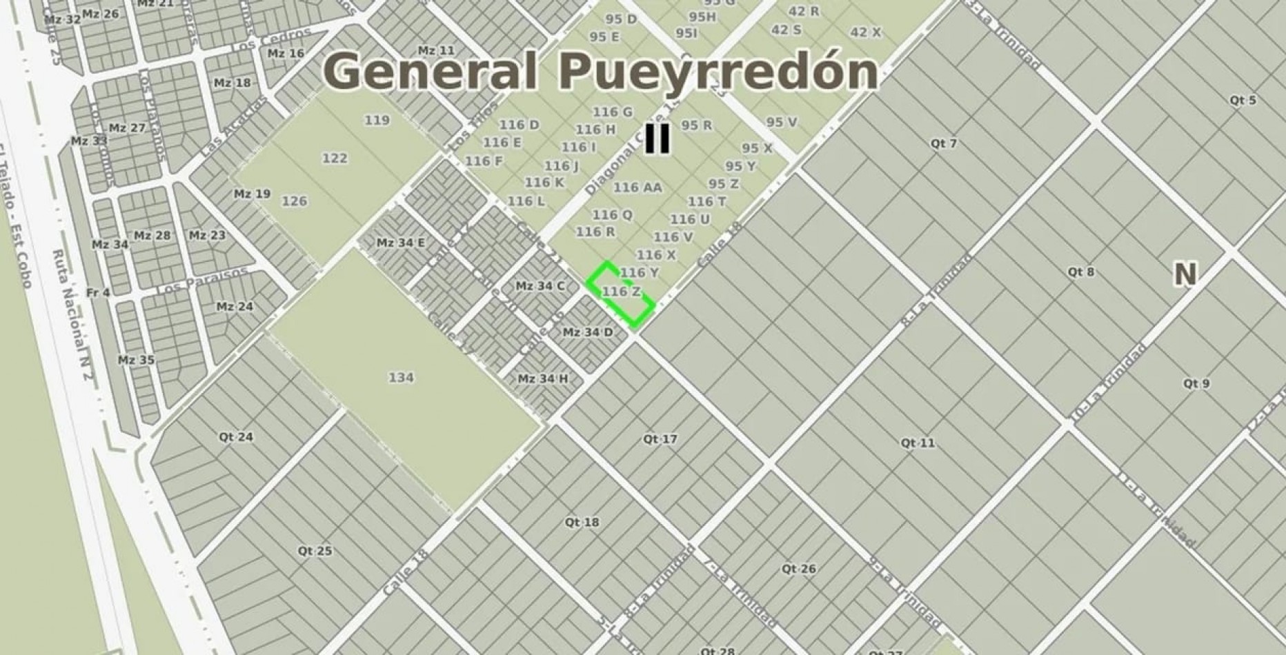 Venta de Lote Barrio La Trinidad Mar del Plata