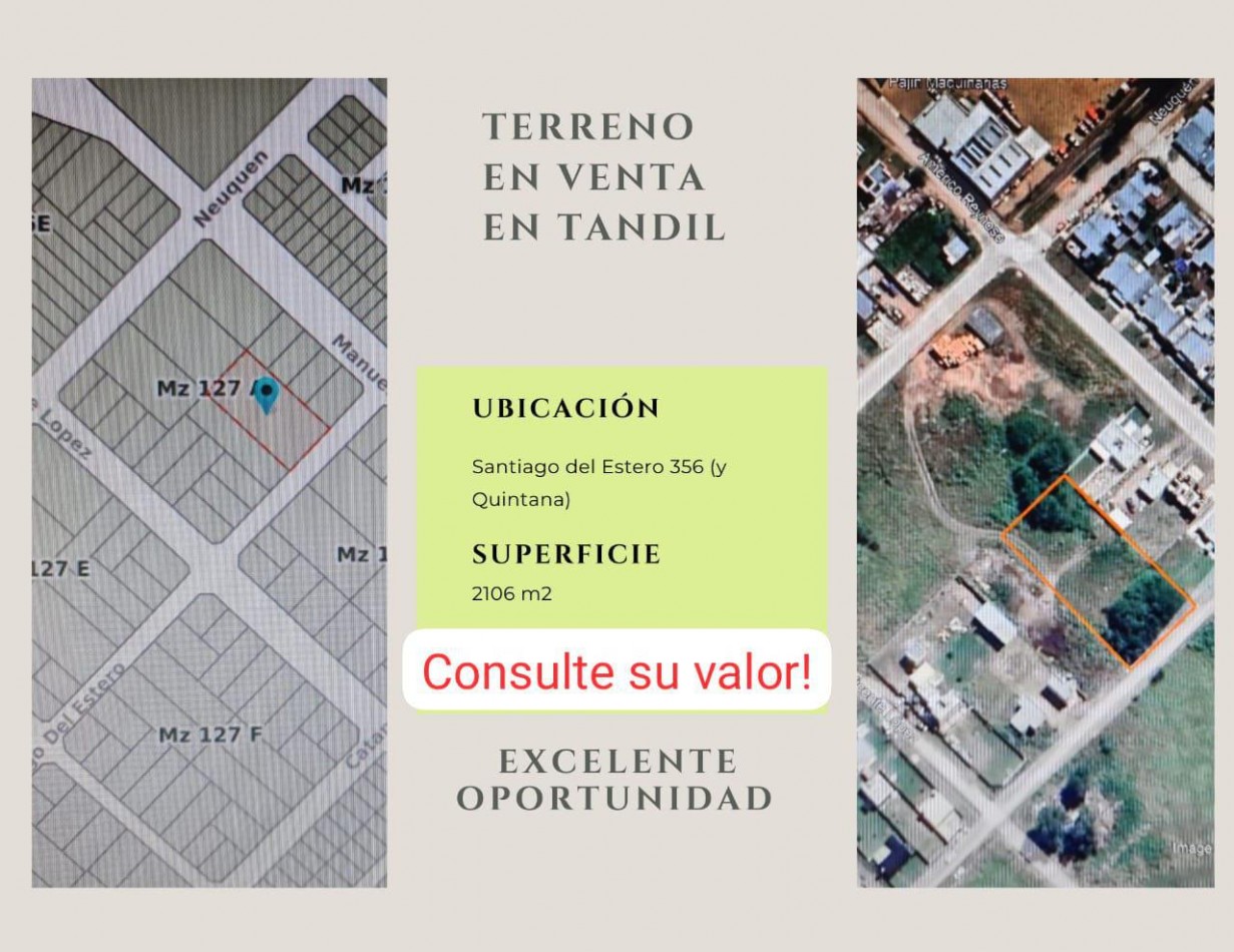 LOTES EN BLOCK ZONA EN PLENO CRECIEMIENTO.