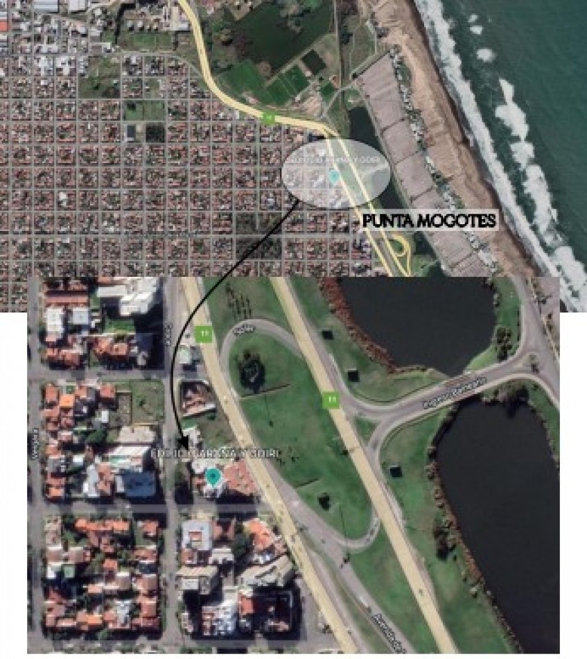 EDIFICIO PUNTA MOGOTES/ MEDIA CUADRA DE LA COSTA