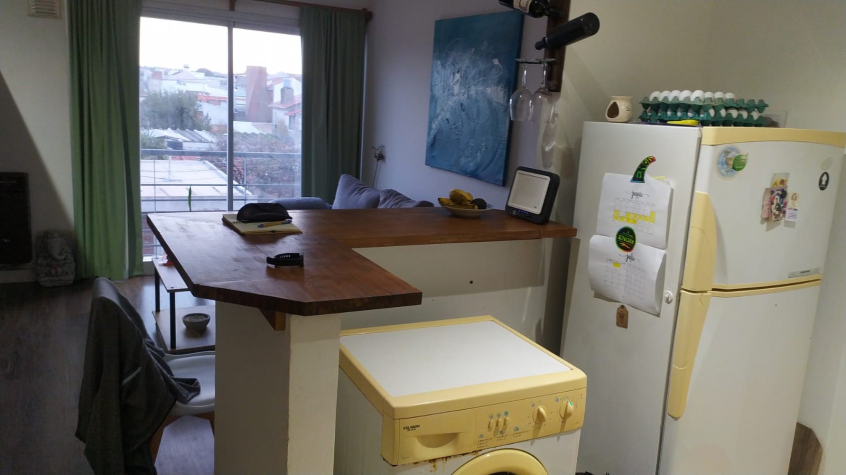 DEPARTAMENTO MONOAMBIENTO  CON BALCON ZONA HPC.