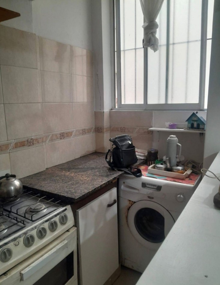 DEPARTAMENTO DOS AMBIENTES CONTRAFRENTE .LA PERLA APTO CREDITO