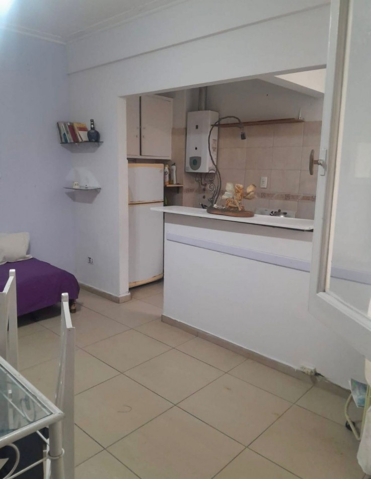 DEPARTAMENTO DOS AMBIENTES CONTRAFRENTE .LA PERLA APTO CREDITO