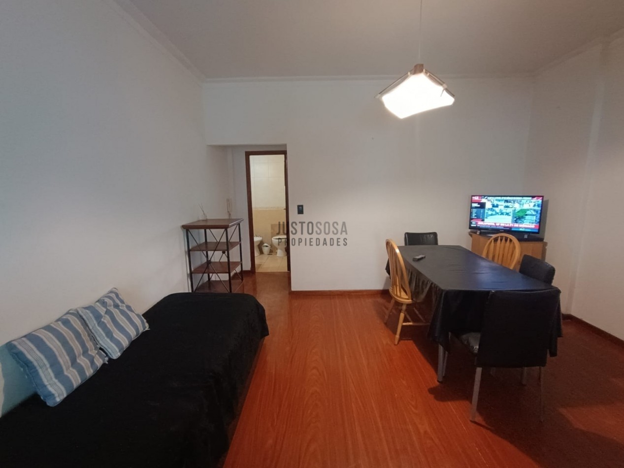 Alquiler departamento 2 ambientes amoblado a dos cuadras de la costa