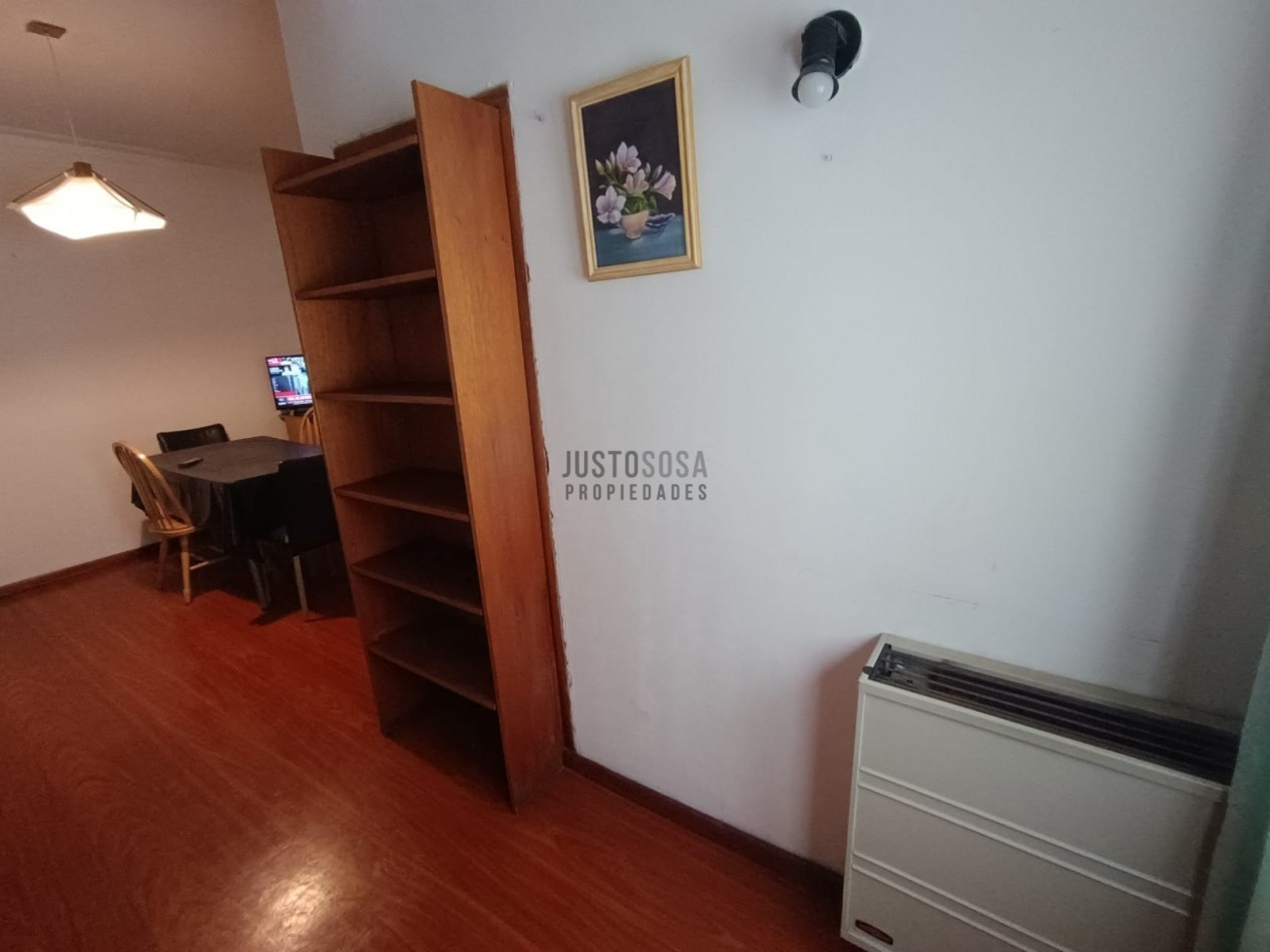 Alquiler departamento 2 ambientes amoblado a dos cuadras de la costa