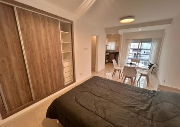 VENTA DEPARTAMENTO MONOAMBIENTE A LA CALLE CON BALCON SALIENTE Y VISTA LATERAL AL MAR.